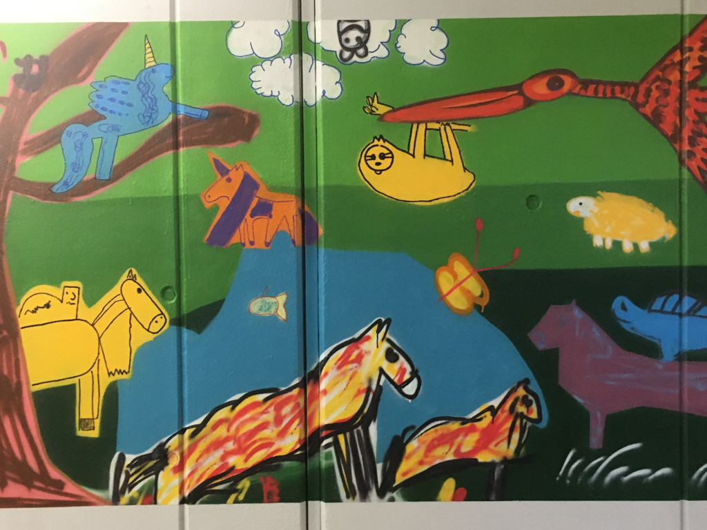 Einhörner, Pferde und Faultiere auf Reisen