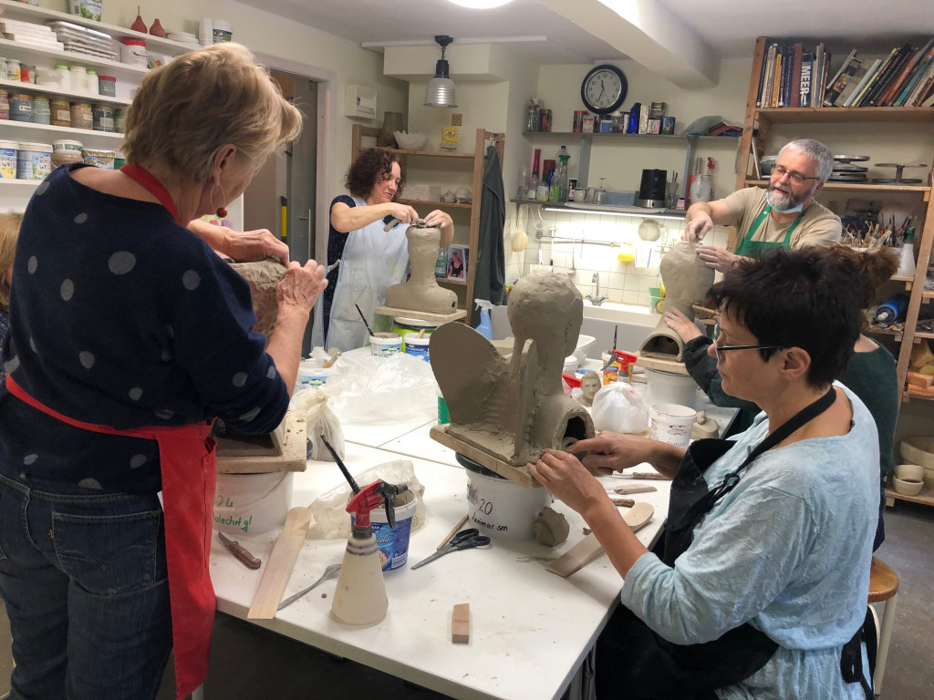 Köpfeworkshop mit Frank Steenbeck