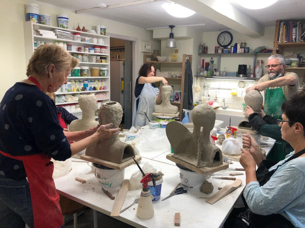 Köpfeworkshop mit Frank Steenbeck